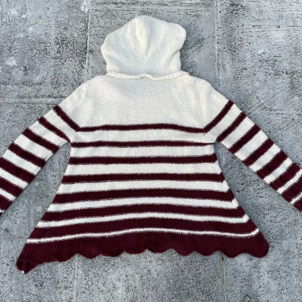 ND New Direction Women Sweater Hoodie Lon Sleeve Top Size PXL - Picture 6 of 6